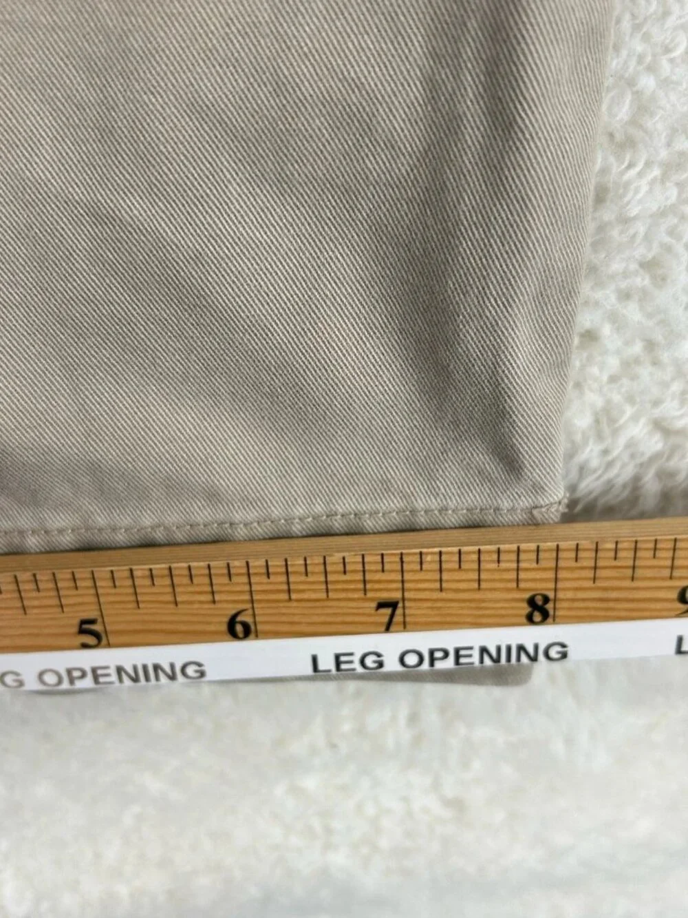 Polo Ralph Lauren Classic Fit Chino Pants Men 34x32 (33x31)‎ Beige 100% Cotton